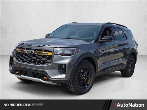 Carbonized Gray Metallic 2026 Ford Explorer Tremor