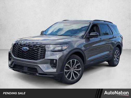 Carbonized Gray Metallic 2026 Ford Explorer ST-Line