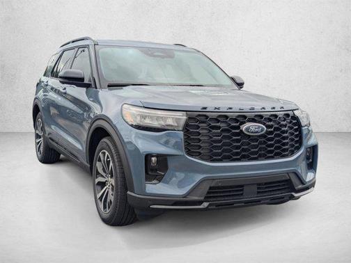 Vapor Blue Metallic 2026 Ford Explorer ST-Line