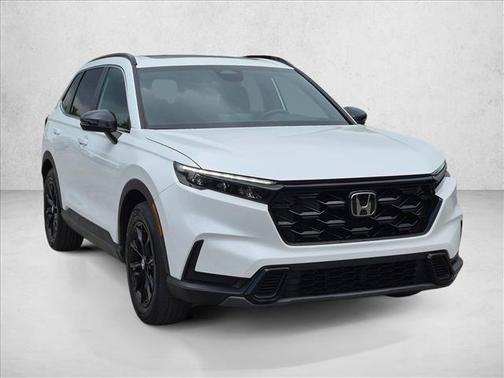 Platinum White Pearl 2024 Honda CR-V Hybrid Sport FWD