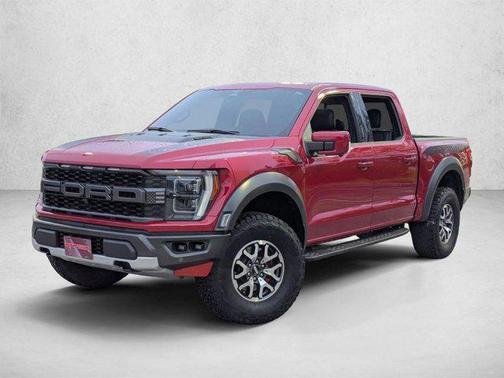 Rapid Red Metallic Tinted Clearcoat 2023 Ford F-150 Raptor