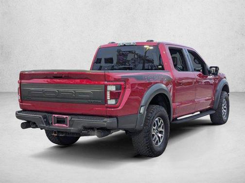 Rapid Red Metallic Tinted Clearcoat 2023 Ford F-150 Raptor