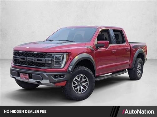 Rapid Red Metallic Tinted Clearcoat 2023 Ford F-150 Raptor