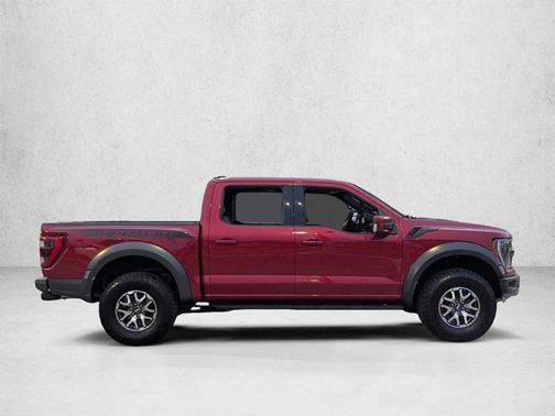 Rapid Red Metallic Tinted Clearcoat 2023 Ford F-150 Raptor