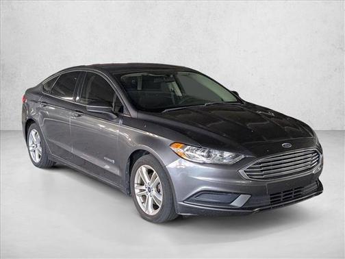 Magnetic Metallic 2018 Ford Fusion Hybrid SE