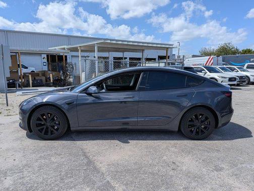 Silver/Gray 2021 Tesla Model 3 Standard Range Plus