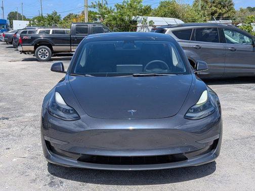 Silver/Gray 2021 Tesla Model 3 Standard Range Plus