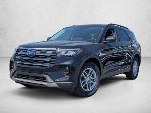 Agate Black Metallic 2026 Ford Explorer Active w/200A Pkg