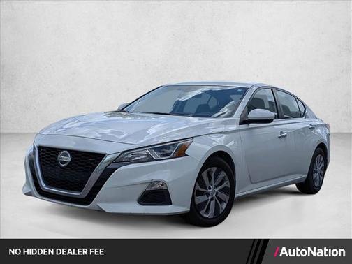 Glacier White 2020 Nissan Altima S FWD