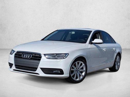 Ibis White 2013 Audi A4 2.0T Premium Plus quattro