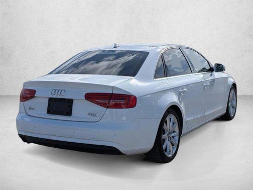 Ibis White 2013 Audi A4 2.0T Premium Plus quattro