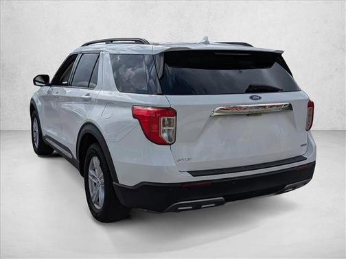 Star White Metallic Tri-Coat 2020 Ford Explorer XLT