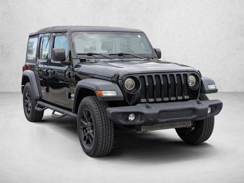 Black Clearcoat 2018 Jeep Wrangler Unlimited Sport