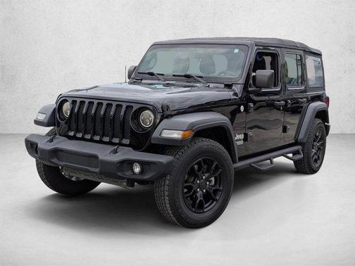Black Clearcoat 2018 Jeep Wrangler Unlimited Sport