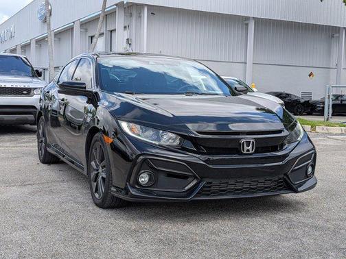 Crystal Black Pearl 2020 Honda Civic EX-L