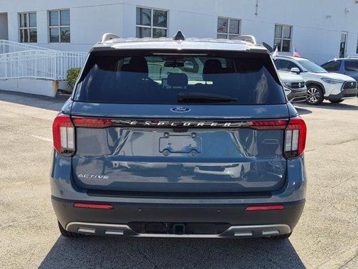 Vapor Blue Metallic 2025 Ford Explorer Active