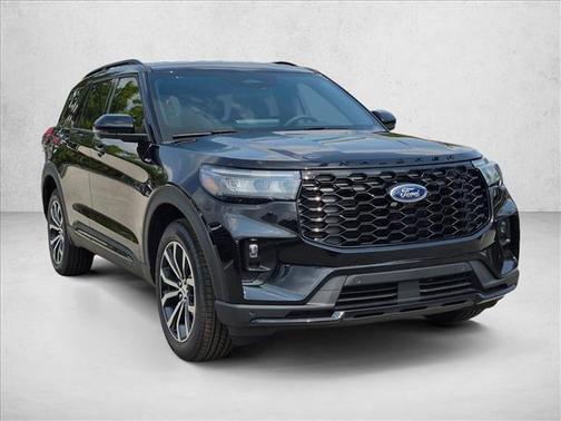 Agate Black Metallic 2026 Ford Explorer ST-Line