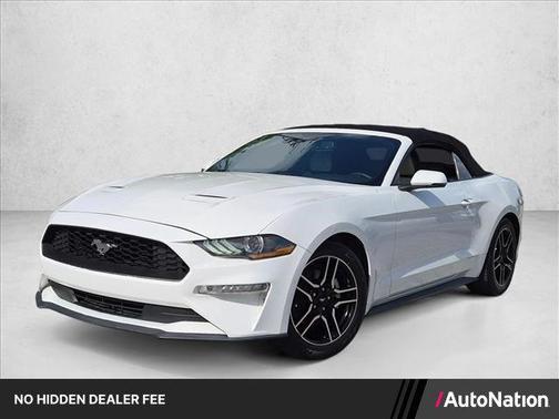 Oxford White 2019 Ford Mustang EcoBoost Premium