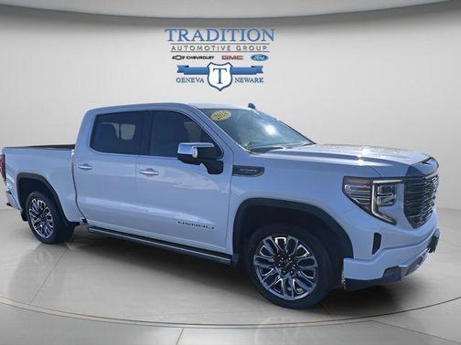 White Frost Tri-Coat 2024 GMC Sierra 1500 Denali Ultimate