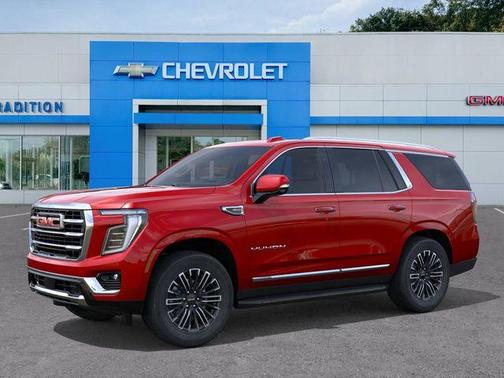 Volcanic Red 2026 GMC Yukon Elevation