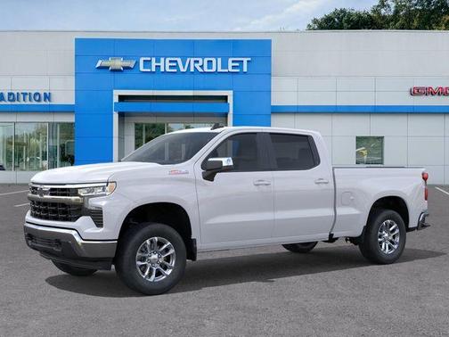 Summit White 2026 Chevrolet Silverado 1500 LT
