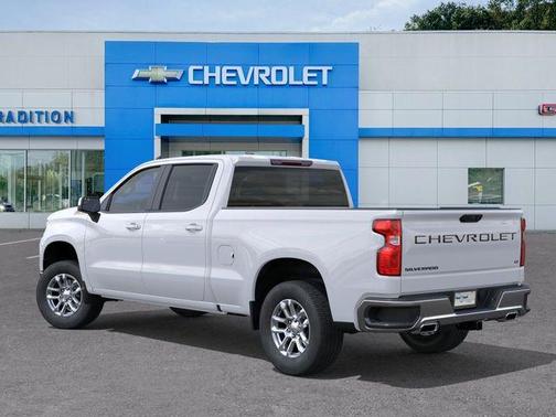 Summit White 2026 Chevrolet Silverado 1500 LT