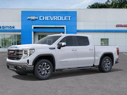 Summit White 2026 GMC Sierra 1500 SLT