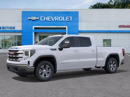 Summit White 2026 GMC Sierra 1500 SLE