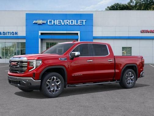 Volcanic Red 2026 GMC Sierra 1500 SLT