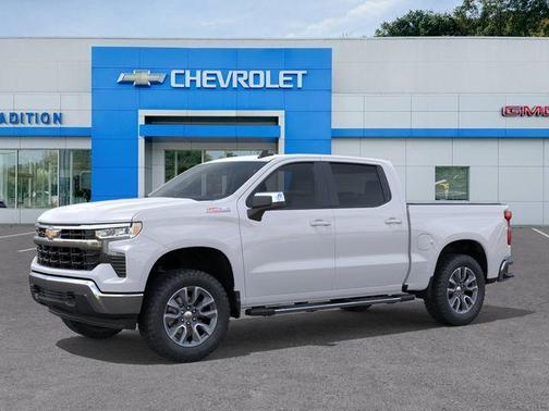 Summit White 2026 Chevrolet Silverado 1500 LT
