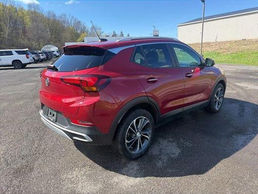 Chili Red Metallic 2021 Buick Encore GX Select