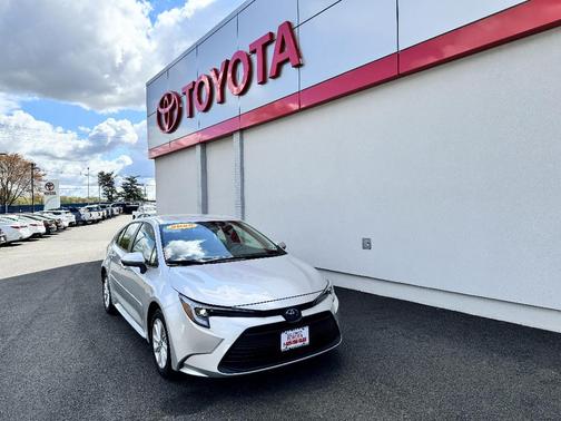 Classic Silver Metallic 2025 Toyota Corolla Hybrid LE