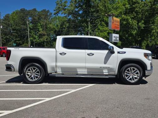 Summit White 2019 GMC Sierra 1500 SLT