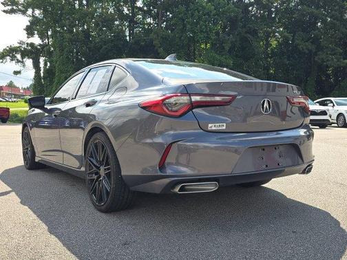 Light Pewter Metallic 2021 Acura TLX Advance