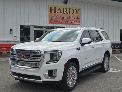 Summit White 2023 GMC Yukon SLT