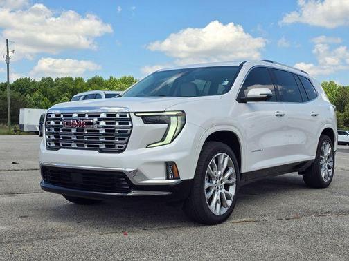 White Frost Tri-Coat 2024 GMC Acadia Denali