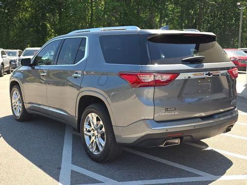 Satin Steel Metallic 2021 Chevrolet Traverse High Country