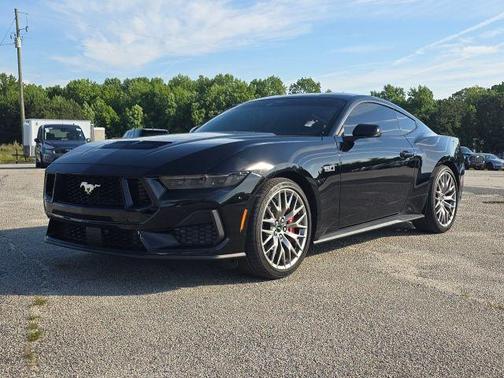 Shadow Black 2025 Ford Mustang GT Premium