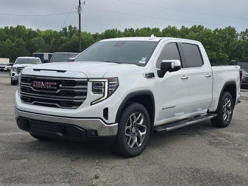 Summit White 2023 GMC Sierra 1500 SLT