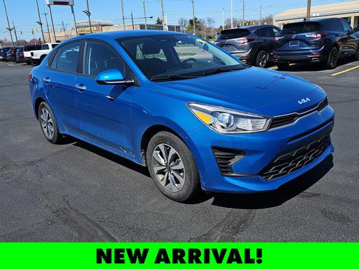 Sporty Blue 2023 Kia Rio S