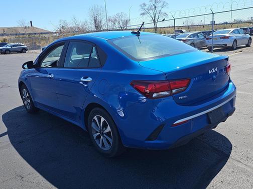 Sporty Blue 2023 Kia Rio S