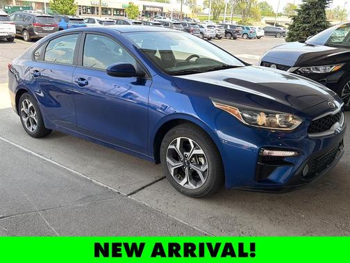 Deep Sea Blue 2021 Kia Forte LXS