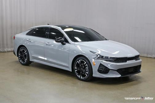 Gray 2023 Kia K5 GT-Line