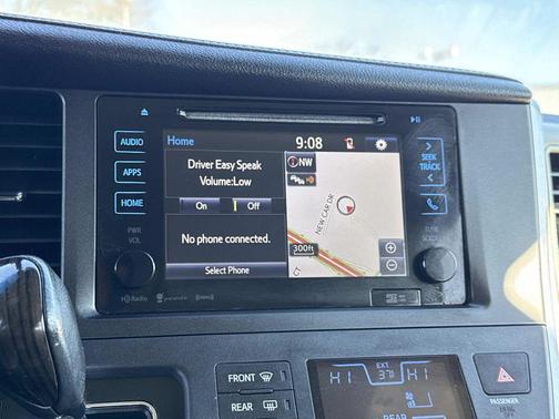 Midnight Black Metallic 2017 Toyota Sienna XLE