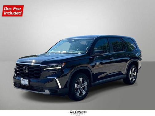 Crystal Black Pearl 2023 Honda Pilot AWD EX-L 7 Passenger