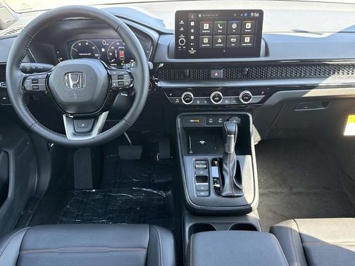 Platinum White Pearl 2026 Honda CR-V Hybrid Sport Touring AWD