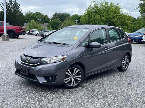 Modern Steel Metallic 2015 Honda Fit EX-L