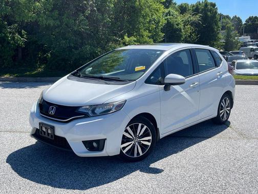 White Orchid Pearl 2016 Honda Fit EX