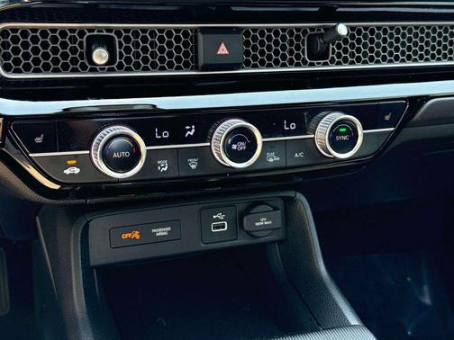 Crystal Black Pearl 2023 Honda Civic EX