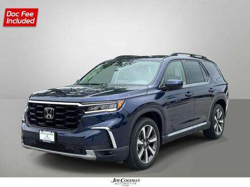 Obsidian Blue Pearl 2023 Honda Pilot AWD Elite
